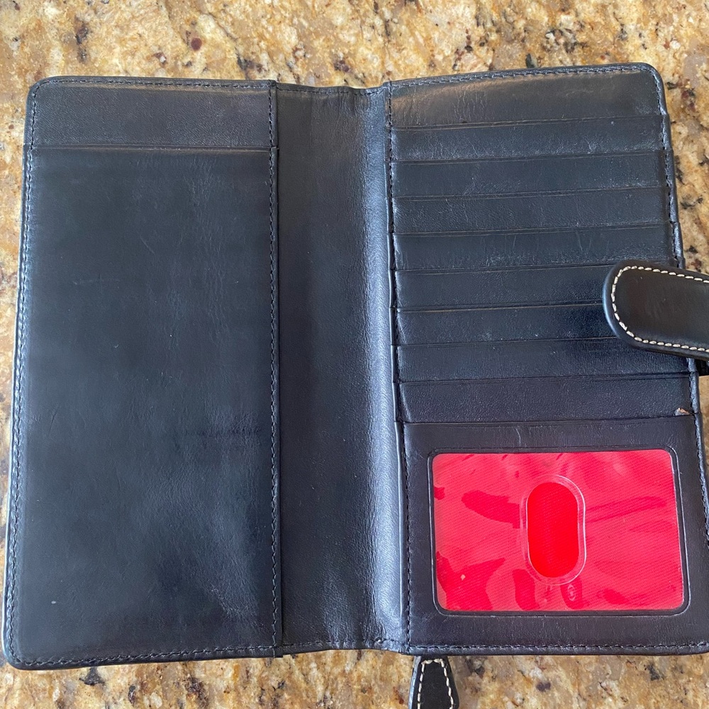 Dooney & Bourke Multicolor Circle Pattern Wallet - image 4